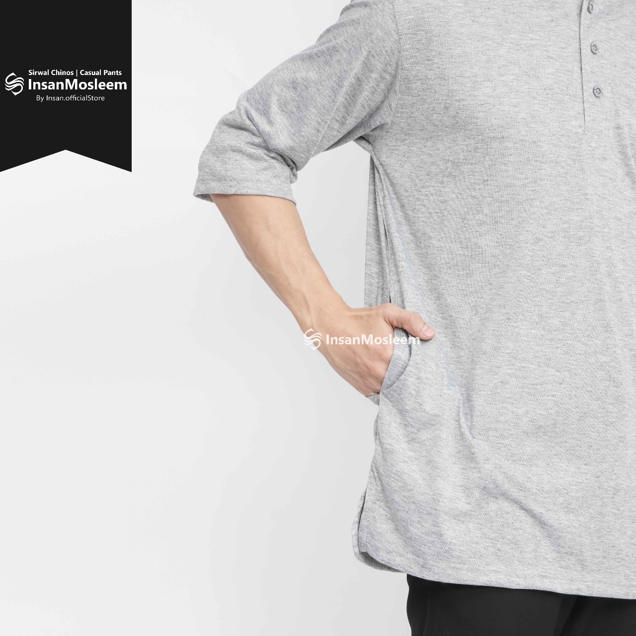 InsanMosleem Kaos Kurta Pria Dewasa (3)