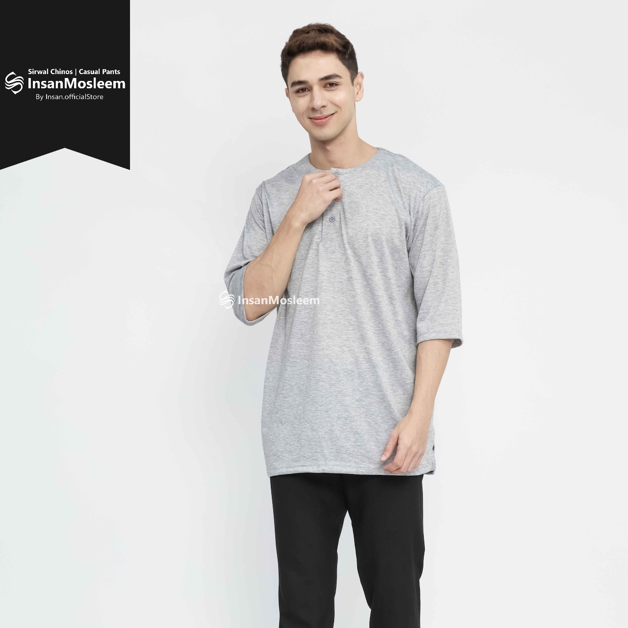 InsanMosleem Kaos Kurta Pria Dewasa (4)